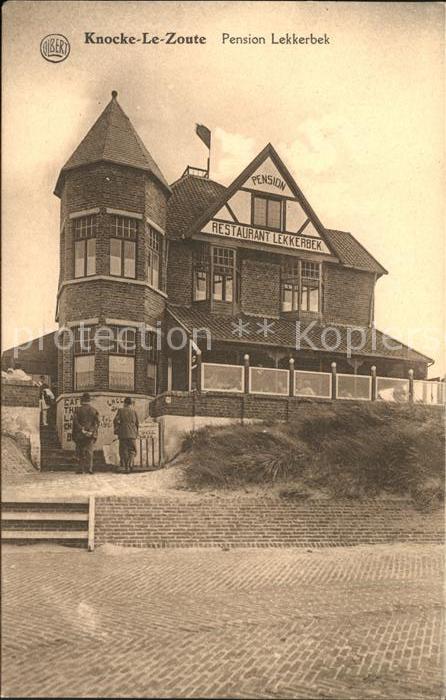 Zoute Knokke Pension Restaurant Lekkerbek