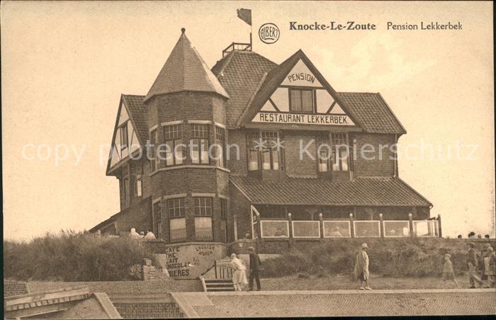 Zoute Knokke Pension Restaurant Lekkerbek