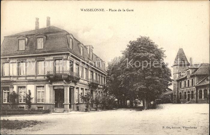 Wasselonne Bas Rhin Place de la Gare