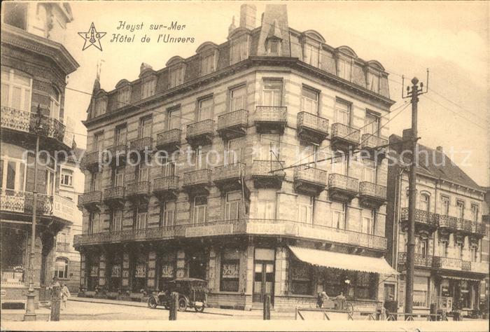 Heyst-sur-Mer Flandre Hotel de l'Univers