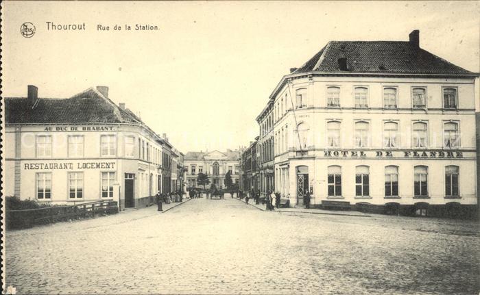 Thourout Rue de la Station Hotel