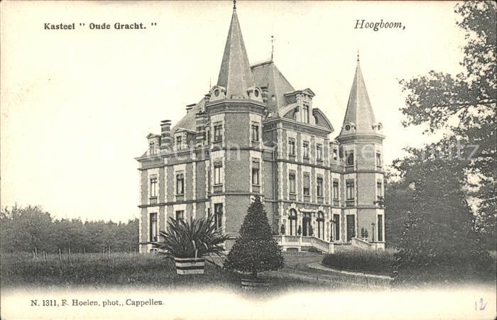 Hoogboom Kasteel Oude Gracht Schloss