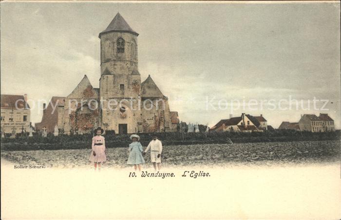 Wenduyne Eglise Enfants