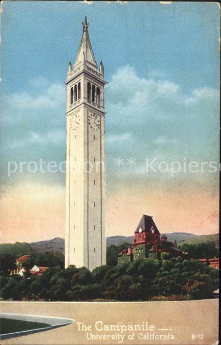 Berkeley California The Campanile Tower University of California