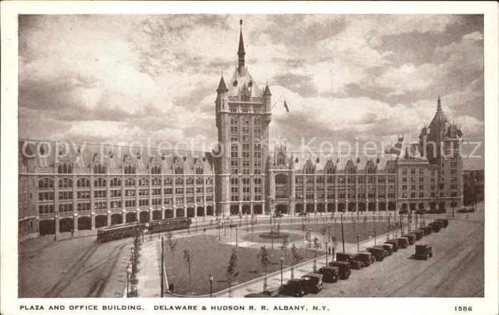 Albany New York Plaza and Office Building Delaware and Hudson Railroad