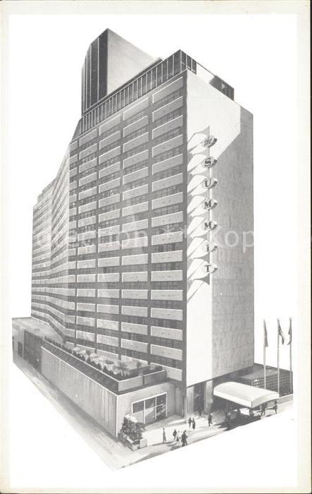 New York City Summit Hotel at Lexington Avenue Illustration