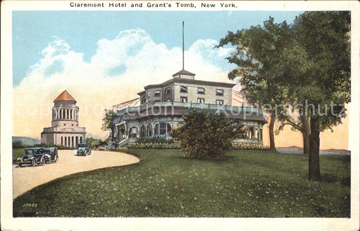 New York City Claremont Hotel and Grant's Tomb General Grant National Monument