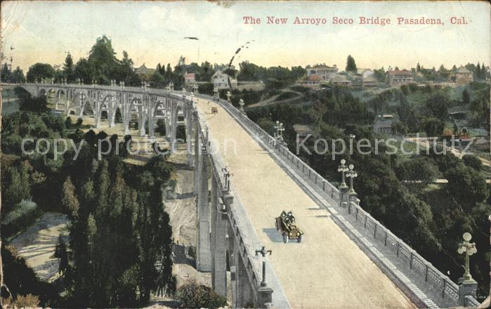 Pasadena California New Arroyo Seco Bridge