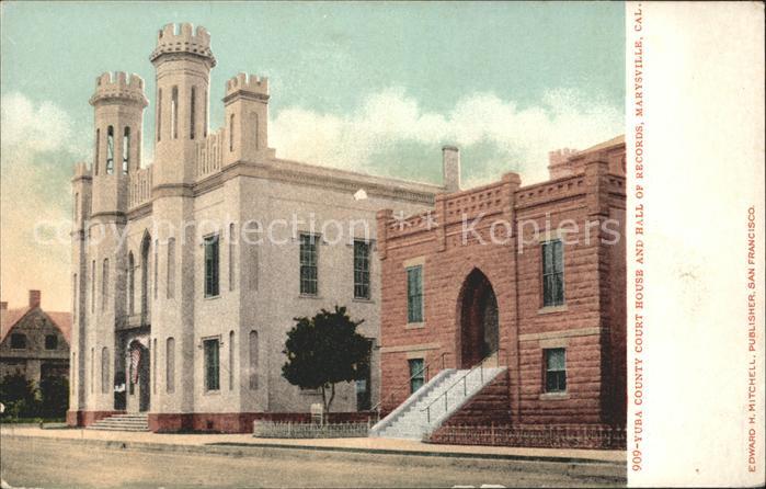 Marysville California Yuba County Court House and Hall of Records