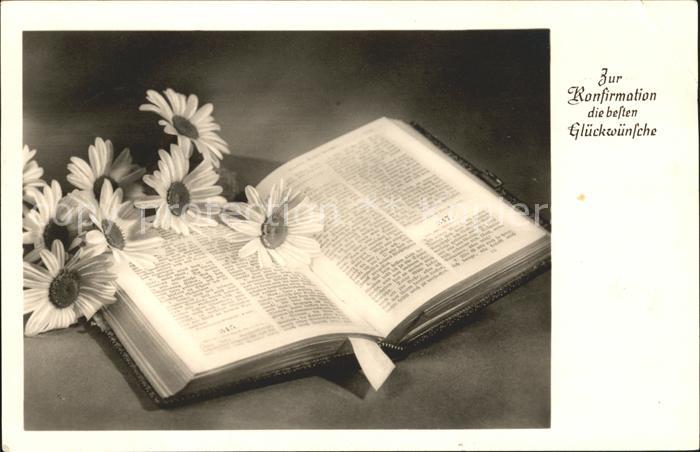 Konfirmation Glückwunsch Margeriten Buch