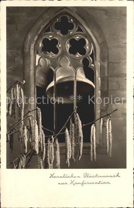 Kirchenglocke Churchbell Cloche Eglise Konfirmation Glückwunsch