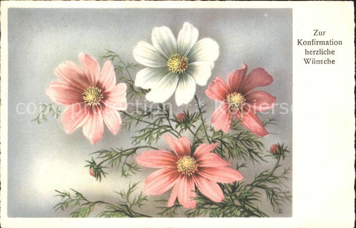 Konfirmation Glueckwunsch Blumen