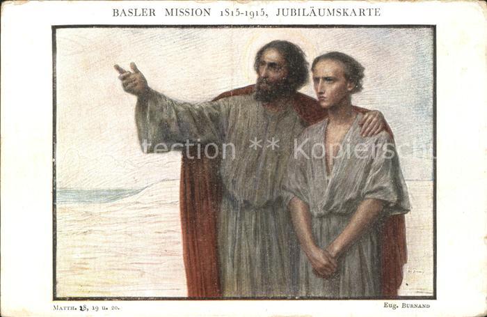 Missionen Basel Basler Mission Jubiläumskarte Mat