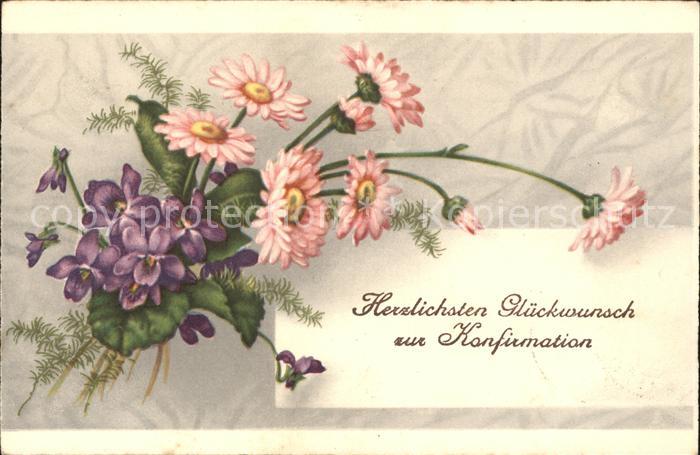 Konfirmation Glueckwunsch Veilchen