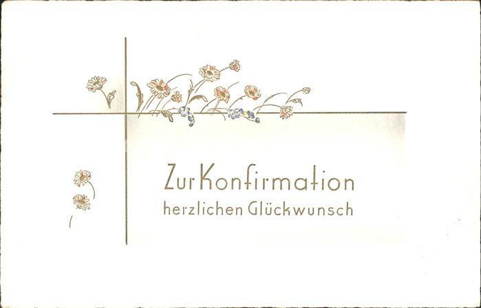 Konfirmation Glückwunsch Blumen