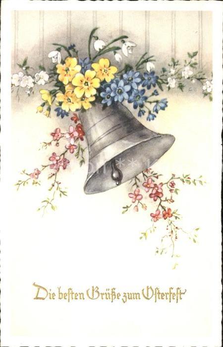 Kirchenglocke Churchbell Cloche Eglise Ostern Primeln Maiglöckchen