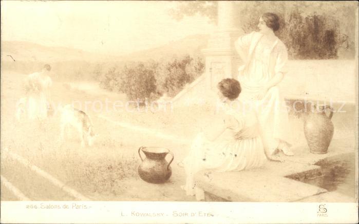 Verlag Salon de Paris Nr. 266 L. Kowalsky Soir d Ete