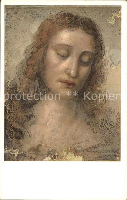 Leonardo Da Vinci Tete du Redempteur