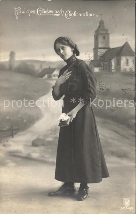 Konfirmation Glückwunsch Mädchen Foto-RPH-Nr. 3284/2