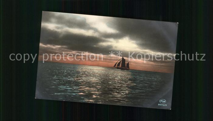 Foto Amag Nr. 64113/3 Segelboot