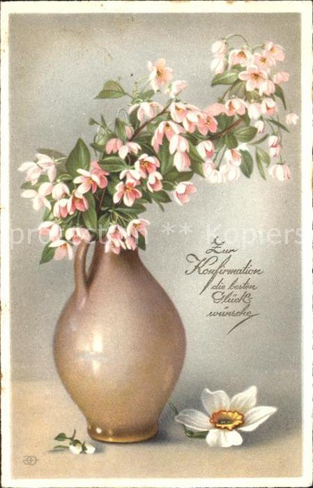 Blumen Narzisse Konfirmation Glückwunsch