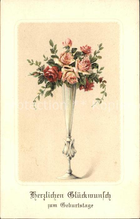 Rosen Glückwunsch Geburtstag