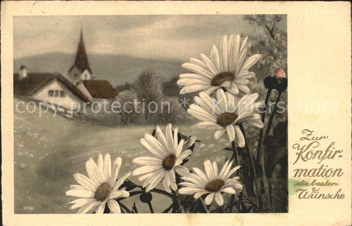 Konfirmation Glückwunsch Margeriten