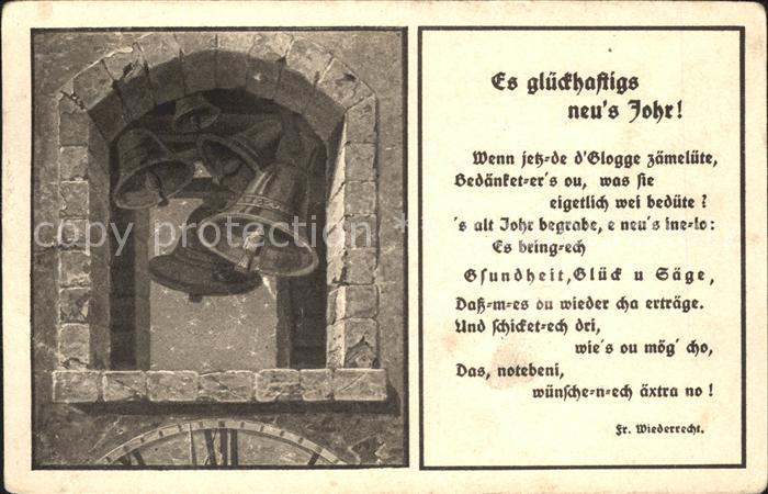 Kirchenglocke Churchbell Cloche Eglise Gedicht Fr. Wiederrecht Stimmungsbilder