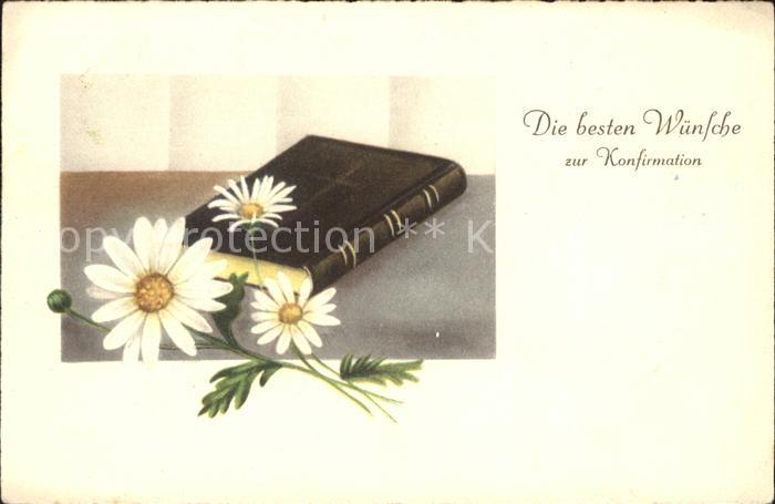 Konfirmation Margeriten Bibel