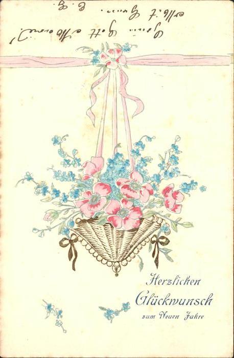 Neujahr Blumen Vergissmeinnicht