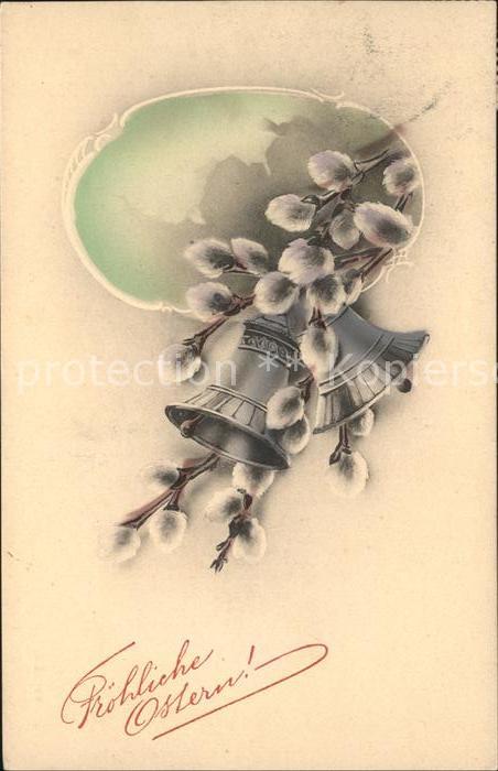 Kirchenglocke Churchbell Cloche Eglise Weidenkätzchen Ostern