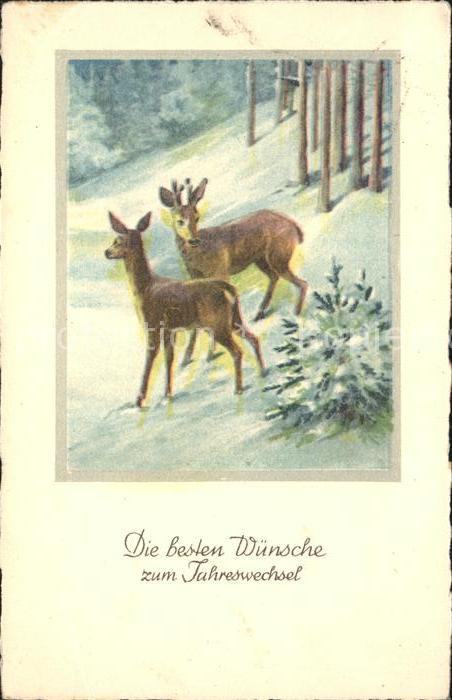 Reh Hirsch Neujahr