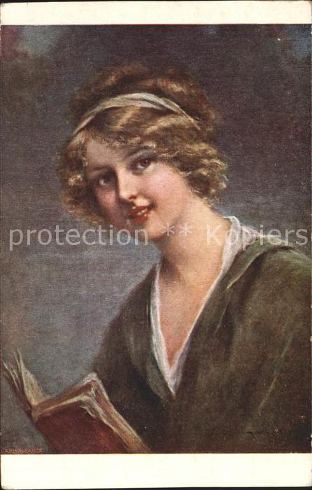 Kuenstlerkarte Fr. Martin-Kavel Lecture attrayante Nr.