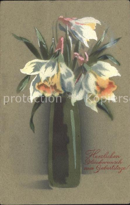 Geburtstag Narzissen