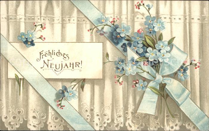 Neujahr Vergissmeinnicht