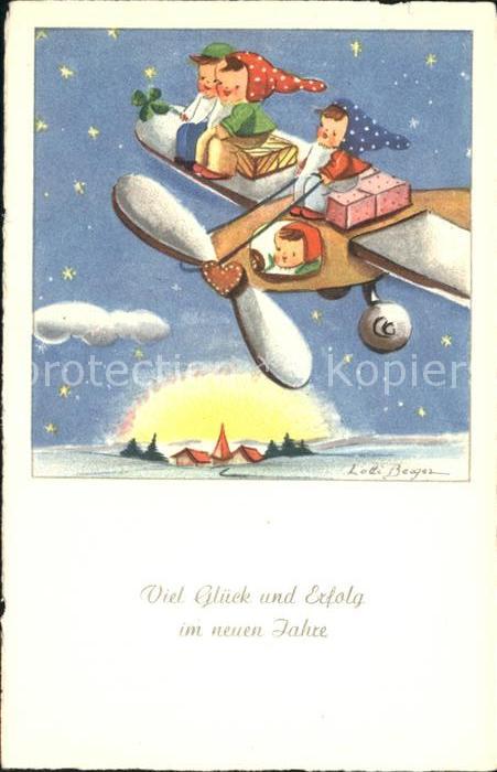 Flugzeuge Zivil Kinder Neujahr Geschenke Kleeblatt Lott