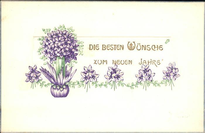 Neujahr Veilchen