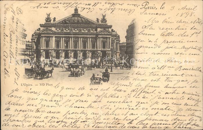 Opergebaeude Paris L'Opera