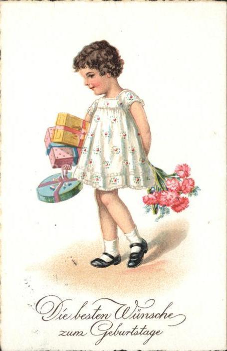 Kinder Child Enfants Maedchen Geschenke Nelken Geburtstag