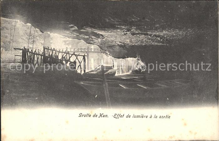 Hoehlen Caves Grottes Grotte de Han Effet de lumiere