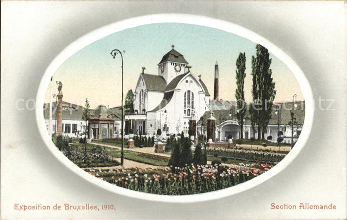Exposition Universelle Bruxelles 1910 Section Allemande