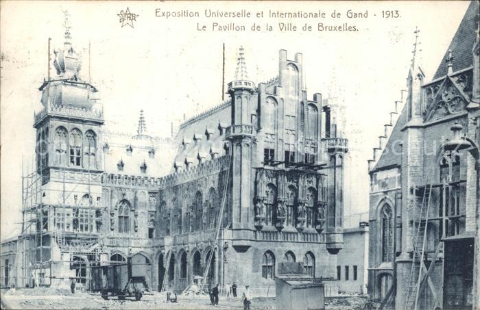 Exposition Universelle Gand 1913 Pavillon de la Ville de Bruxelles