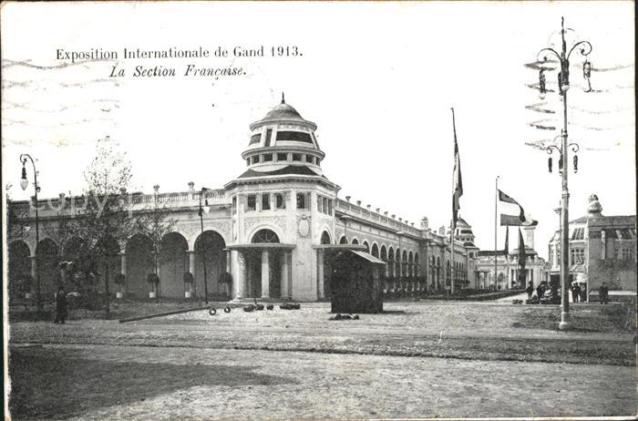 Exposition Universelle Gand 1913 Section Francaise