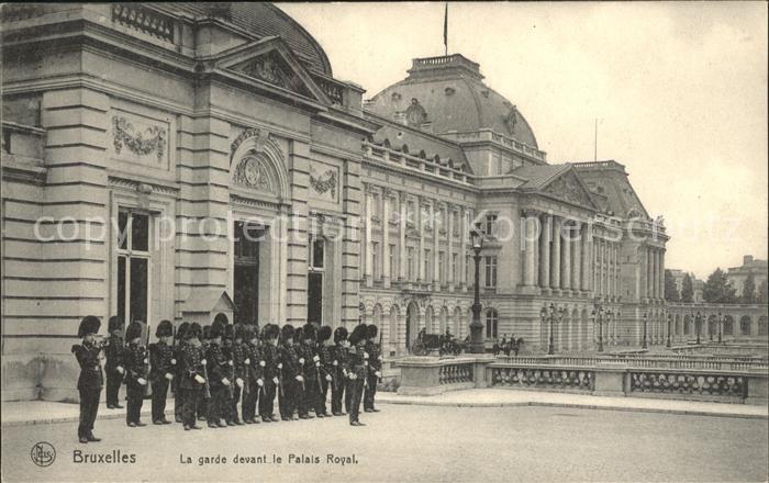 Leibgarde Wache Palais Royal Bruxelles