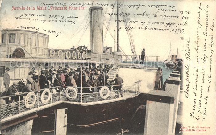Dampfer Oceanliner Princesse Henriette