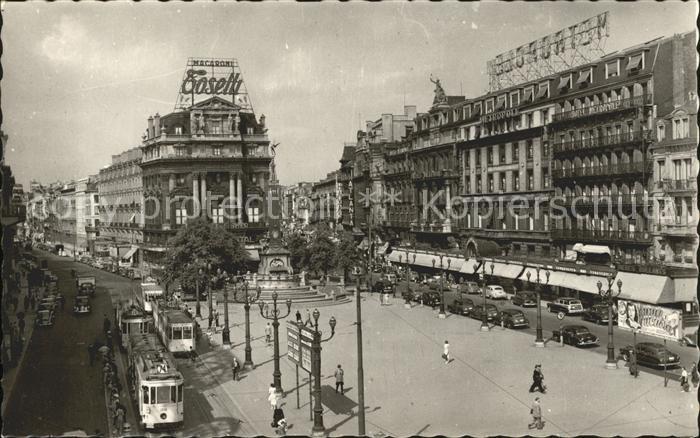 Strassenbahn Bruxelles Place de Brouckere