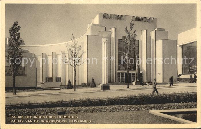 Exposition Bruxelles 1935 Palais des Industries Chimiques