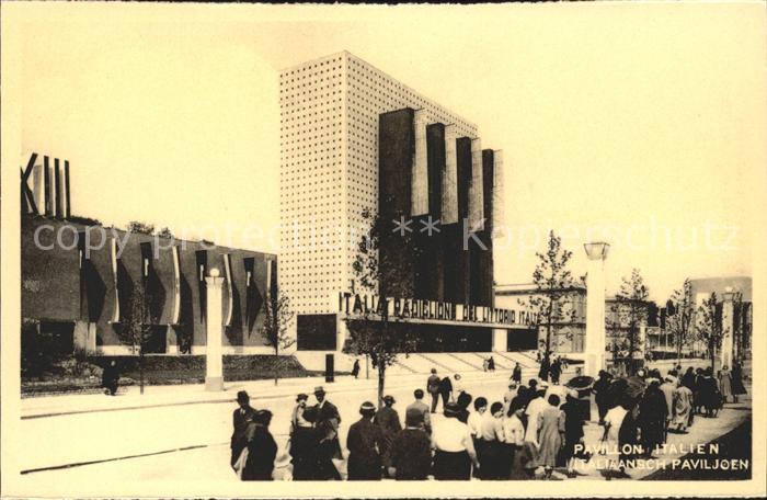 Exposition Bruxelles 1935 Pavillon Italien