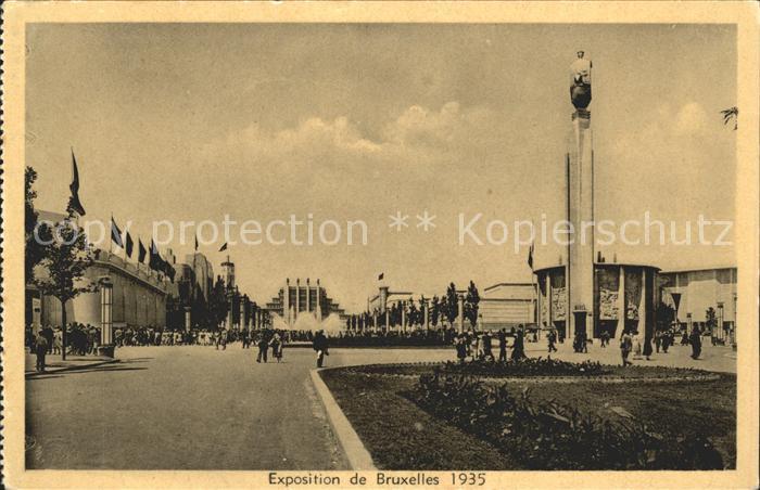 Exposition Bruxelles 1935 Vue d_ensemble