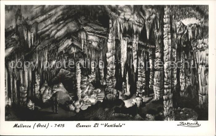 Hoehlen Caves Grottes El Vestibulo Mallorca